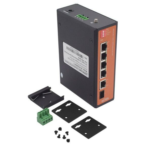 Коммутаторы, маршрутизаторы, межсетевые экраны: Неуправляемый коммутатор Wi-Tek WI-PS206GF-I фотографии