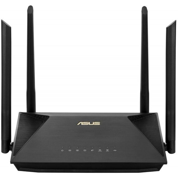Беспроводные сети: Маршрутизатор Asus RT-AX53U WiFi Router 3UTP 1000Mbps, 1WAN, 802.11a/b/g/n/ac/ax, 1xUSB2.0 фотографии