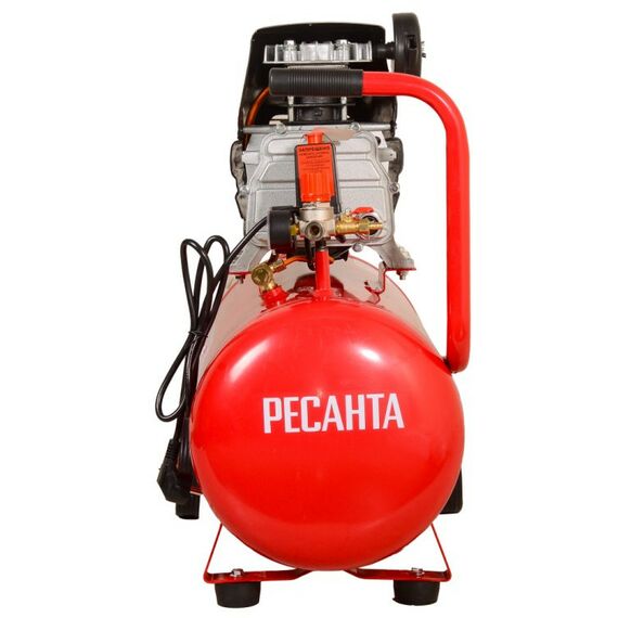 Компрессоры: Компрессор РЕСАНТА КП-50/300М 300 л/мин, 50 л, 8 Бар, 2000 Вт фотографии