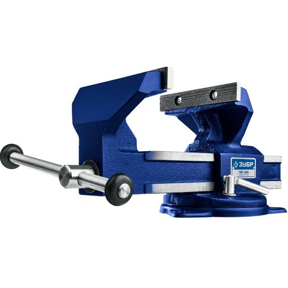 Тиски, струбцины, наковальни, верстаки: Слесарные тиски Зубр УРАЛ 110 мм [32604-100] фотографии