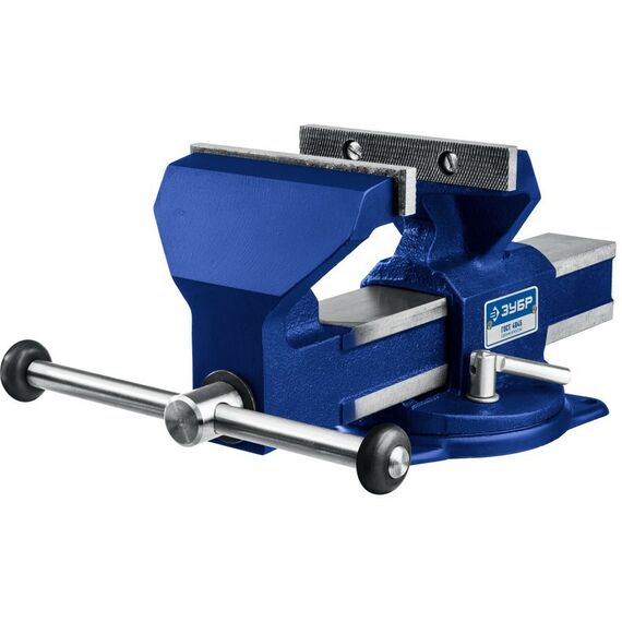 Тиски, струбцины, наковальни, верстаки: Слесарные тиски Зубр УРАЛ 110 мм [32604-100] фотографии