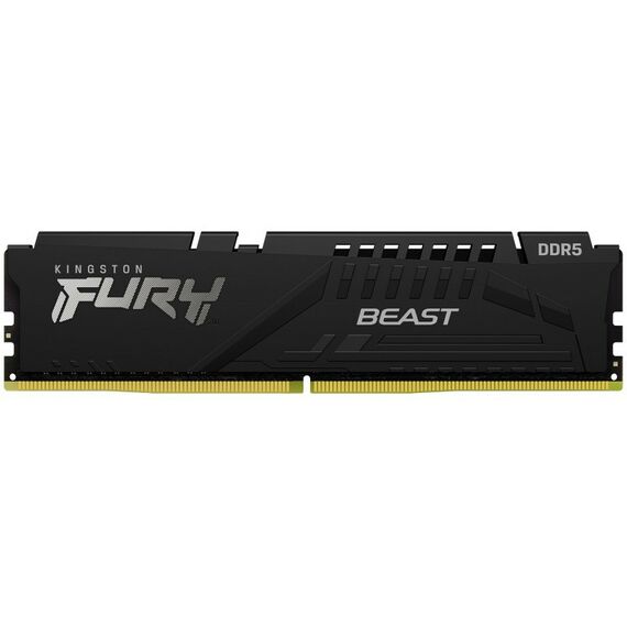Оперативная память: Модуль памяти Kingston Fury Beast 8Gb DDR5 DIMM <PC5-44800> CL40 [KF556C40BB-8] фотографии
