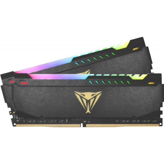 Оперативная память: Комплект оперативной памяти Patriot Viper Steel RGB 32Gb KIT 2*16Gb DDR4 DIMM <PC4-25600> CL18 [PVSR432G320C8K] фотографии
