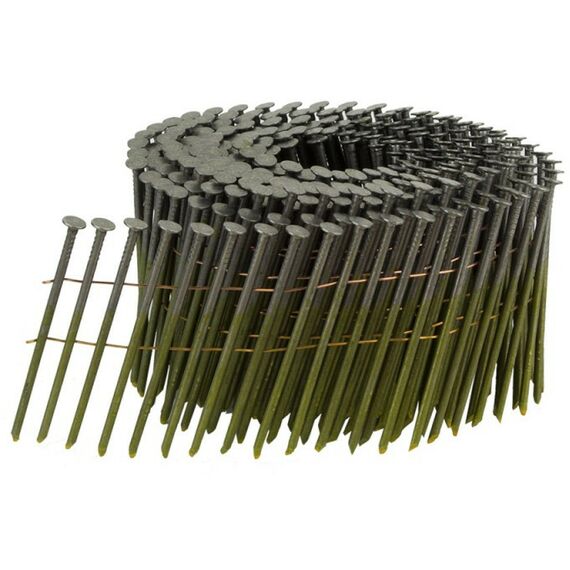 Гвозди прямого монтажа:  Барабанные гвозди по дереву тип CNW 25/50 BKSCH (винт.накат., 9000шт/уп) [FD-2550BKSCH] фотографии