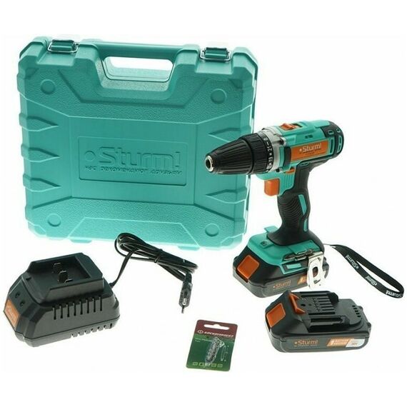 Дрели и шуруповерты: Дрель-шуруповерт аккумуляторная Sturm! CD3618T 18В, 2.0Ач, 30Нм, 1BatterySystem фотографии