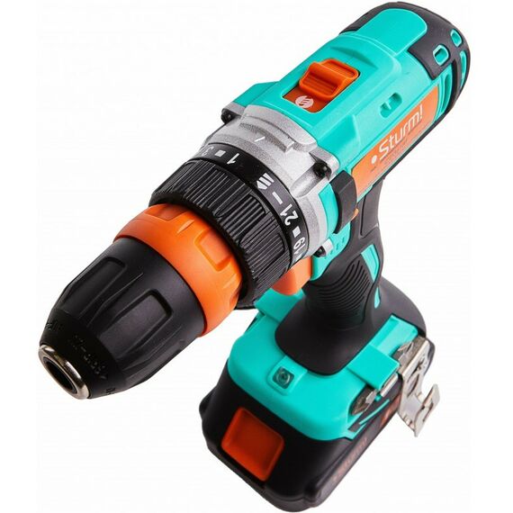 Дрели и шуруповерты: Дрель-шуруповерт аккумуляторная Sturm! CD3618T 18В, 2.0Ач, 30Нм, 1BatterySystem фотографии