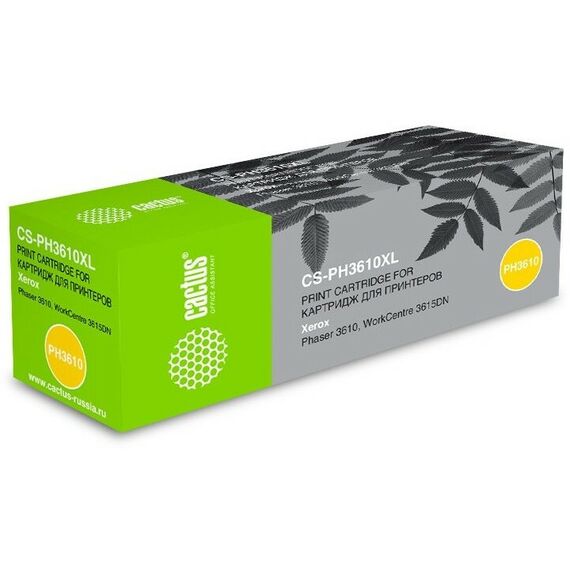 Для Xerox (совместимые): Картридж Cactus CS-PH3610XL Black для Xerox 3610/3615 фотографии