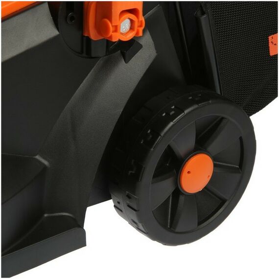 Газонокосилки: Газонокосилка электрическая  LME-1132 1100 Вт, ширина 32 см, высота 25-60 мм, 30 л фотографии