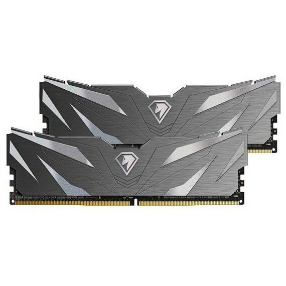 Оперативная память: Оперативная память Netac Shadow II 16Gb Kit 8Gbx2 Black DDR4 DIMM PC28800 3600Mhz C18 с радиатором [NTSWD4P36DP-16K] фотографии