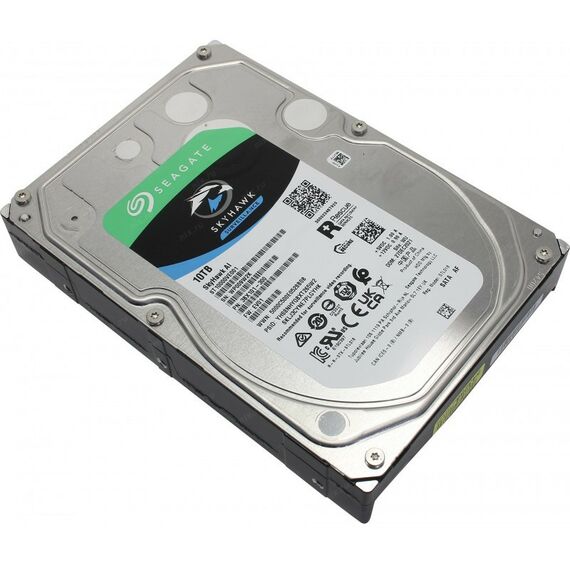 Жесткие диски: Жёсткий диск Seagate 10 Tb SkyHawk AI SATA 6Gb/s 3.5" [ST10000VE001] фотографии