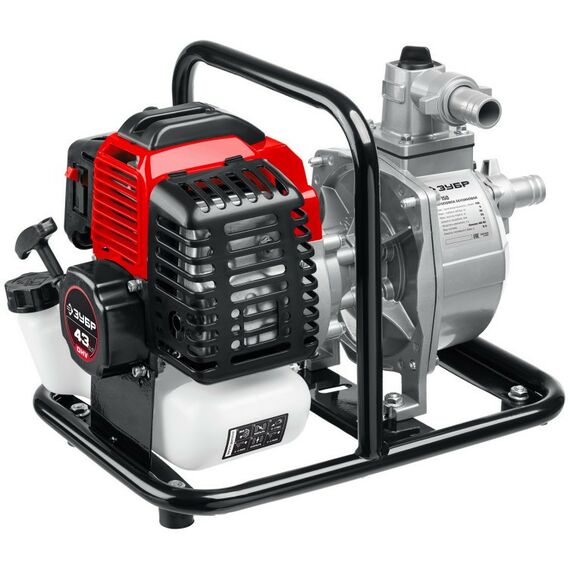 Мотопомпы: Мотопомпа бензиновая Зубр МП-150 150 л/мин фотографии