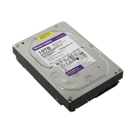 Жесткие диски: Жёсткий диск Western Digital 10 Tb Purple Pro SATA 6Gb/s 3.5" [WD101PURP] фотографии
