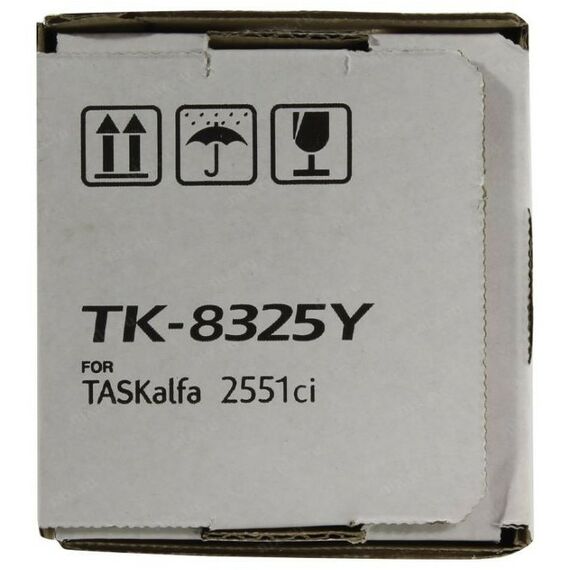 Для Kyocera: Тонер-картридж ELP Imaging CT-KYO-TK-8325Y Yellow для Kyocera TASKalfa 2551ci TK-8325Y 12K фотографии