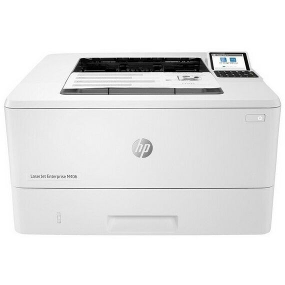 Лазерные принтеры: Принтер HP LaserJet Enterprise M406dn A4, 38 стр/мин, 1Gb, LCD, USB2.0,  сетевой, двусторонняя печать [3PZ15A] фотографии