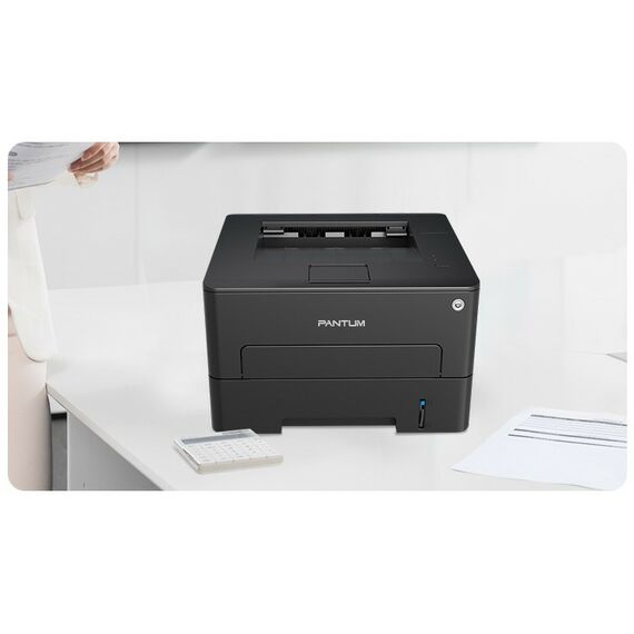 Лазерные принтеры: Принтер лазерный Pantum P3020D чёрный A4, 1200dpi, 30ppm, 128Mb, Duplex, USB фотографии
