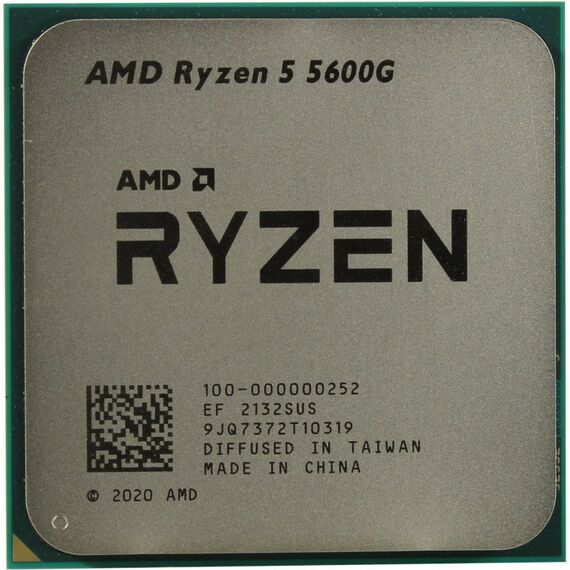 Процессоры: Процессор AMD Ryzen 5 5600G 3.9 GHz/6core/SVGA RADEON/3+16Mb/65W Socket AM4 [100-000000252] фотографии