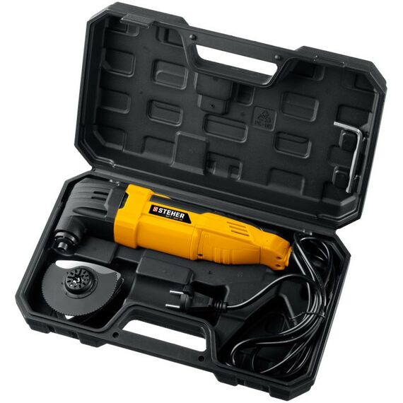 Мультитулы (реноваторы): Реноватор STEHER MFT-400 SK OIS, 400 В, набор насадок фотографии