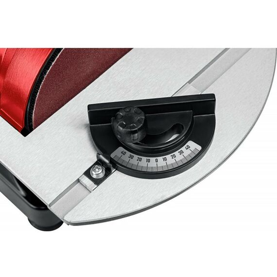 Обрабатывающие станки: тарельчато - ленточный шлифовальный станок Зубр СШЛ-350 d 125 мм, 25 х 762 мм лента, 350 Вт фотографии