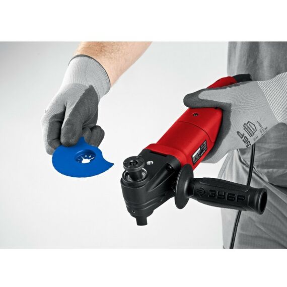 Мультитулы (реноваторы): реноватор Зубр МФИ-400 КН OIS, 400 Вт, кейс, набор насадок фотографии