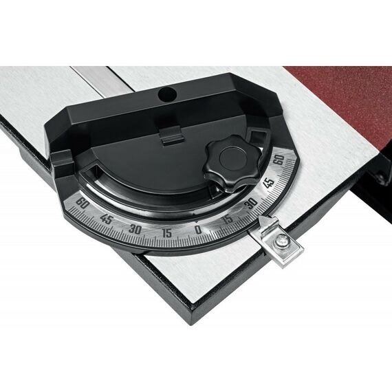 Обрабатывающие станки: Тарельчато - ленточный шлифовальный станок Зубр СШЛ-550 d 150 мм, 100 х 914 мм лента, 550 Вт фотографии