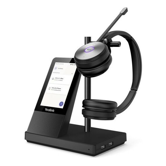 Радиотелефоны DECT: DECT-гарнитура Yealink WH66 Dual Teams фотографии