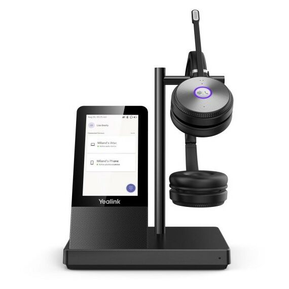 Радиотелефоны DECT: DECT-гарнитура Yealink WH66 Dual Teams фотографии