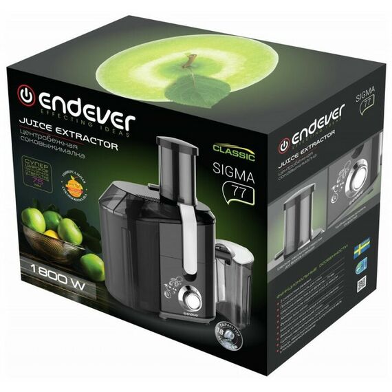 Соковыжималки: Соковыжималка центробежная Endever Sigma 77 фотографии