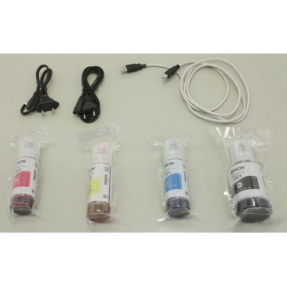 Многофункциональные устройства: МФУ Epson EcoTank L4260 A4, струйное, LCD, 33стр/мин, 5760x1440dpi,4 краски, USB2.0,  WiFi, двусторонняя печать [C11CJ63412] фотографии