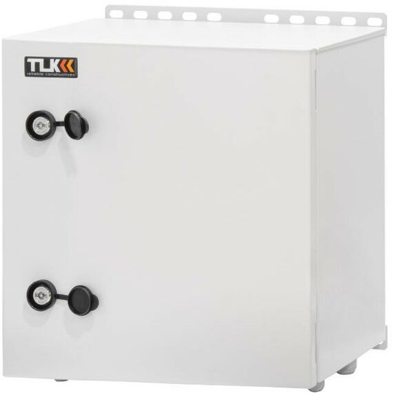 Шкафы и стойки: Электротехнический настенный шкаф TLK TWM-404025-M-GY 400*400*250 (ш*в*г) металлический щит с монтажной панелью, IP66, DIN-рейка, герметичные кабельные вводы, цельносварной, серый фотографии