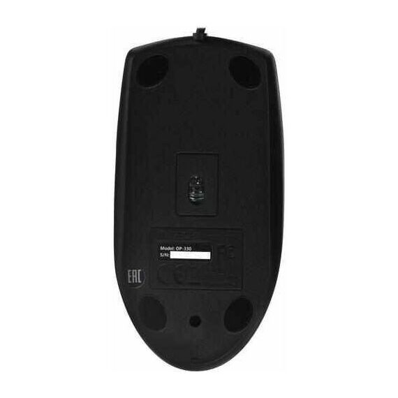 Мыши: Мышь A4-Tech OP-330 Black USB 3btn+Roll RTL фотографии
