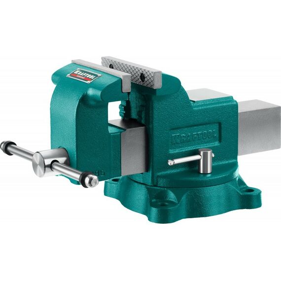 Тиски, струбцины, наковальни, верстаки: Слесарные тиски KRAFTOOL GRAND 125 мм [32702-125] фотографии