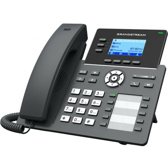VoIP оборудование: Телефон IP Grandstream GRP-2604P черный фотографии