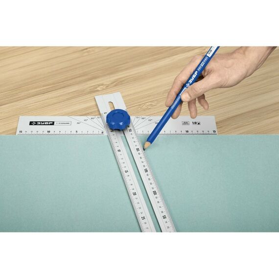 Угломеры, уклономеры: Т-угольник алюминиевый Зубр Профессионал 34389 фотографии