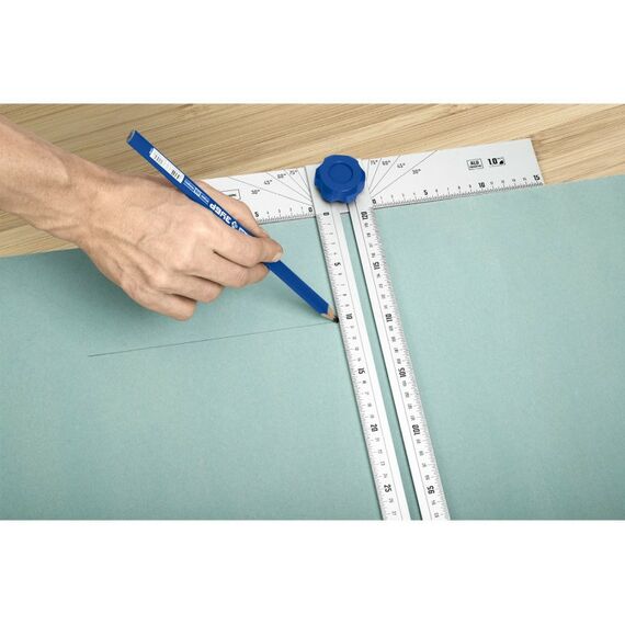Угломеры, уклономеры: Т-угольник алюминиевый Зубр Профессионал 34389 фотографии