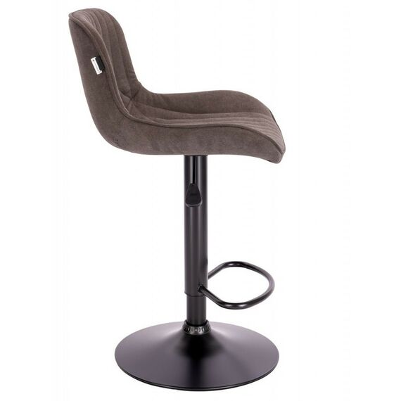 Барные стулья: Барный стул Everprof Grace Black Ткань Темно-коричневый [EP Grace B Fabric Dark Brown] фотографии