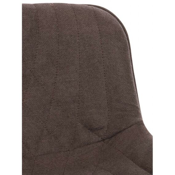 Барные стулья: Барный стул Everprof Grace Black Ткань Темно-коричневый [EP Grace B Fabric Dark Brown] фотографии
