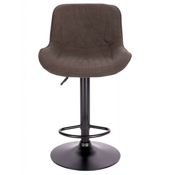 Барные стулья: Барный стул Everprof Grace Black Ткань Темно-коричневый [EP Grace B Fabric Dark Brown] фотографии