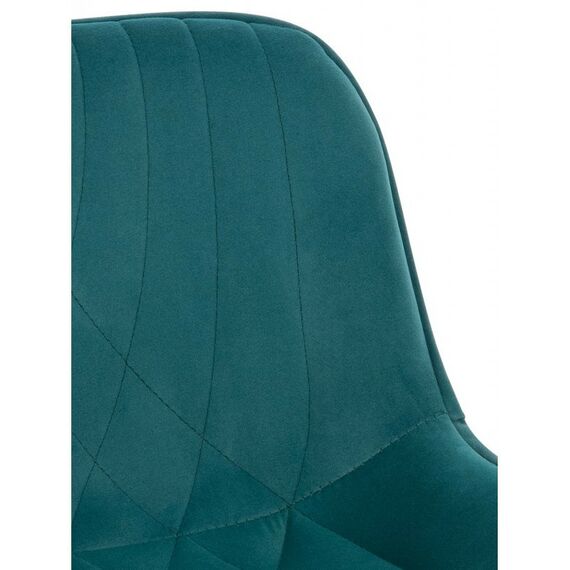 Барные стулья: Барный стул Everprof Grace Black Ткань Темно-зеленый [EP Grace B Fabric Dark Green] фотографии