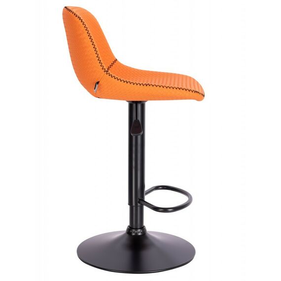 Барные стулья: Барный стул Everprof Smile Black Экокожа Оранжевый [EP Smile B PU Orange] фотографии