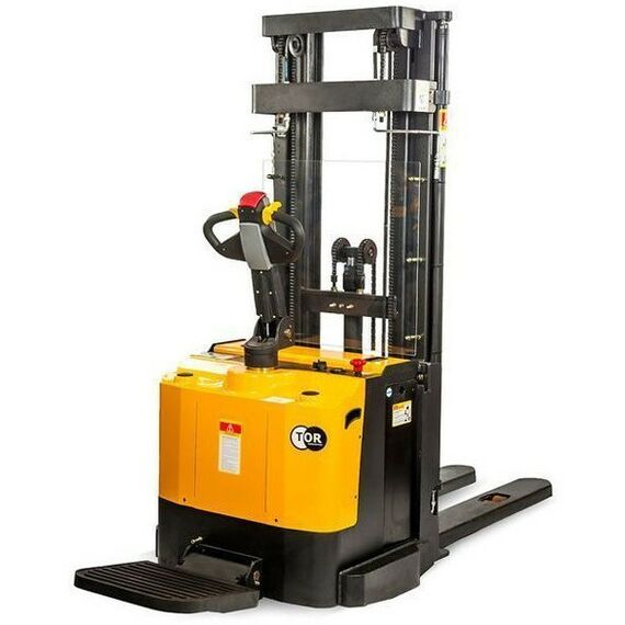 Штабелеры: Штабелер самоходный TOR ES20T4 2 т, 6.2 м, с платформой [1001867] фотографии