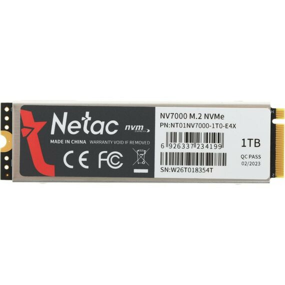 SSD-накопители: Накопитель SSD Netac 1 Tb NV7000 M.2 2280 M [NT01NV7000-1T0-E4X] фотографии