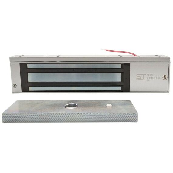 Замки: Замок электромагнитный ST ST-ML500-1 12-14В, сила удержания: 500кг, –40..+50°C фотографии