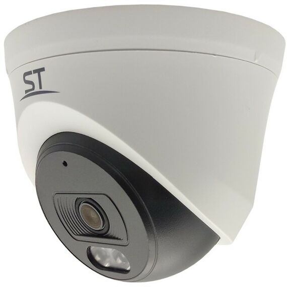 IP-камеры: IP-камера ST ST-SK4502 внутренняя купольная с ИК подсветкой до 30 м, 4MP, 1/3" Progressive scan CMOS, 2.8mm (Гор.92,8° / Верт. 52,8°/ Диаг. 104,8°), МЕТАЛЛ+ПЛАСТИК, Аудио вход/выход: Встроенный микрофон/-, G.711/G.711U (8Kbps) фотографии