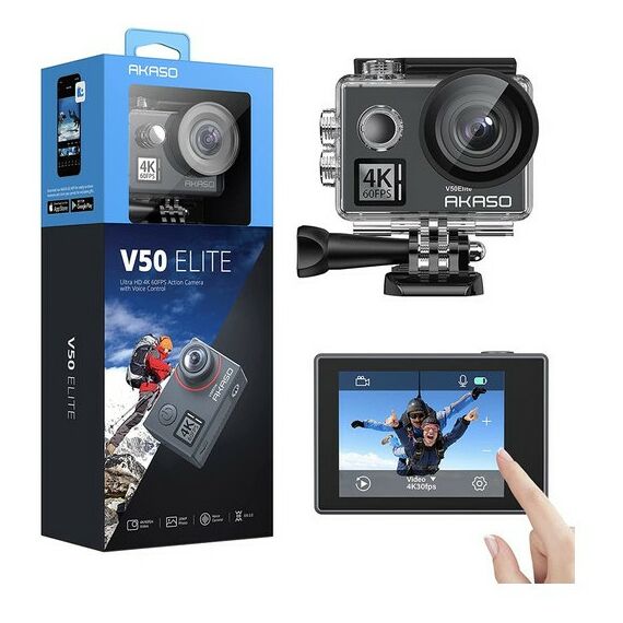 Экшн-камеры: Экшн-камера Akaso V50 ELITE Black [SYA0074-GY1] фотографии