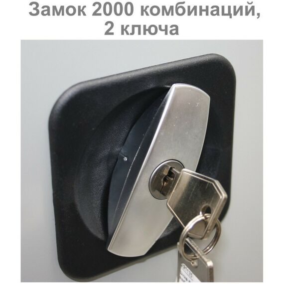 Сейфы и металлические шкафы: Шкаф металлический офисный Brabix MK 18/91/37 1830х915х370 мм, 45 кг, 4 полки, разборный [S204BR180102] фотографии