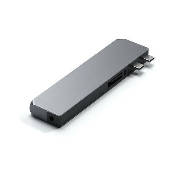 USB концентраторы (USB hub): Хаб Satechi Pro Hub Max цвет серый космос [ST-UCPHMXM] фотографии