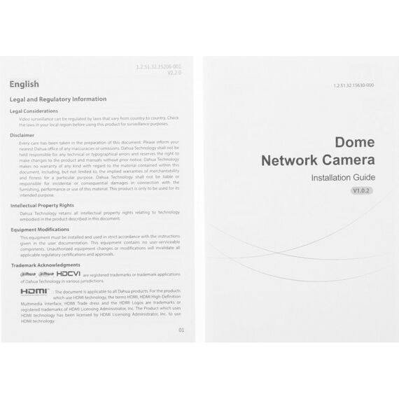 IP-камеры: Камера видеонаблюдения IP Dahua DH-IPC-HDBW2230EP-S-0360B-S2 3.6-3.6мм фотографии
