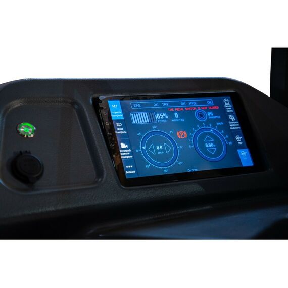 Ричтраки с кабиной: Ричтрак электрический с кабиной TOR CQD20-D 2.0 т, 12.5 м, с камерой и быстрым подъемом [1030866] фотографии