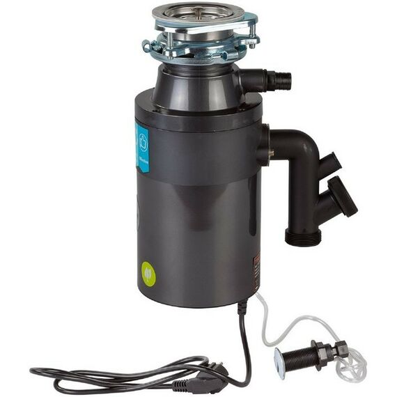 Прочая встраиваемая техника: Измельчитель пищевых отходов Bort TITAN 4000 Plus 560 Вт, 3 ступени, 4.2 кг/мин, 90 мм фотографии