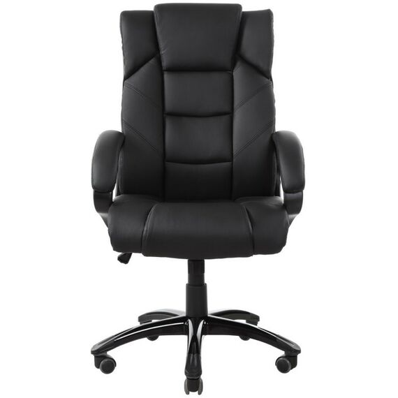 Стулья и кресла: Кресло офисное Brabix Bliss MS-004 6 массажных модулей, экокожа, черное [532522] фотографии